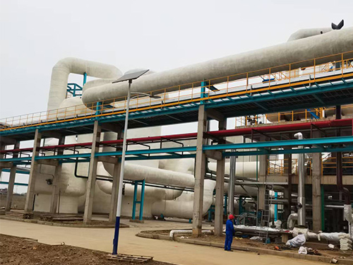 湖北鈦興新材料有限公司35萬噸硫酸裝置全部保溫施工 湖北鈦興新材料有限公司35萬噸硫酸裝置全部保溫施工